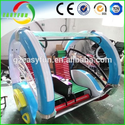 New Amusement Leswing Happy lebar Car Kiddie Ride Battery Electronic Happy Rolling Car for sale