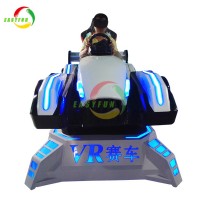 2018 new products electric 6dof Amazing Virtual Reality 9D VR Racing Car Simulator