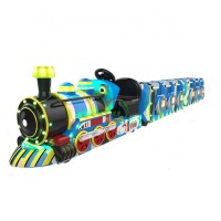 Indoor And Outdoor Amusement Park Rides Electric Children Trackless Train for Sale