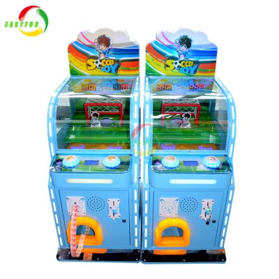 Soccer boy machine kids football shooting simulator lottery game machine