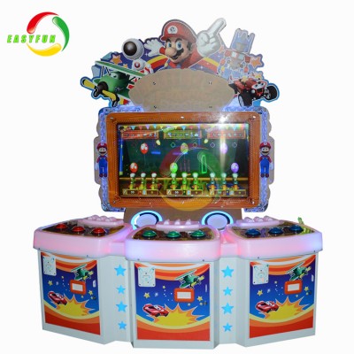 Crazy shooter coin operated arcade shooting target games machine ticket redemption machine