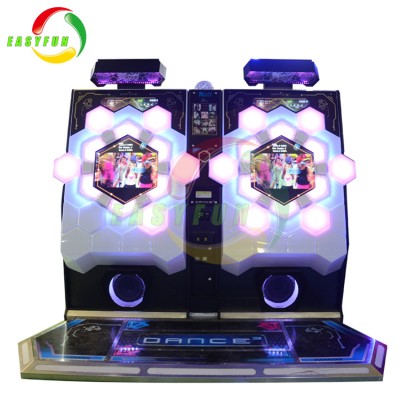 Coin operated 3D motion sensing dancing simulator game machine arcade dancing game machine