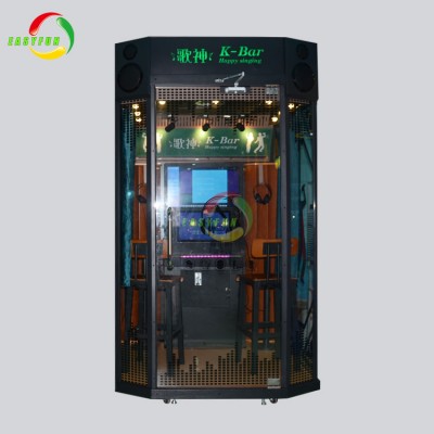 2018 Newest mini Karaoke coin operated singing simulator KTV music game machine