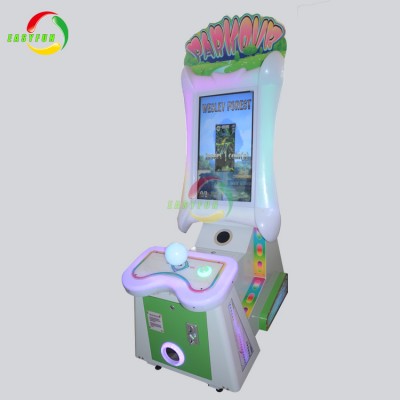 Factory Price Kids Classic Video Subway Parkour Racing Game Machine For Sale