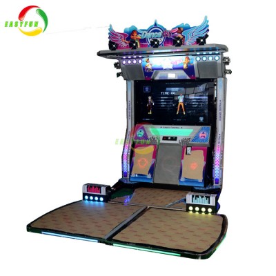 Coin Dance Music Arcade Machine For Game Center Arcade Pump It Up Dancing Coin Operated Game Machine