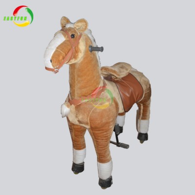 Best price playground kiddie ride coin operated battery ride horse